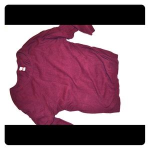 Wine colored sweater